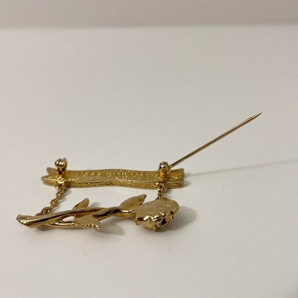 Vintage 1986 1987 Avon Presidents Club Bar Brooch Pin - Picture 6 of 13